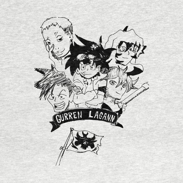 Gurren Crew by BarlingRob